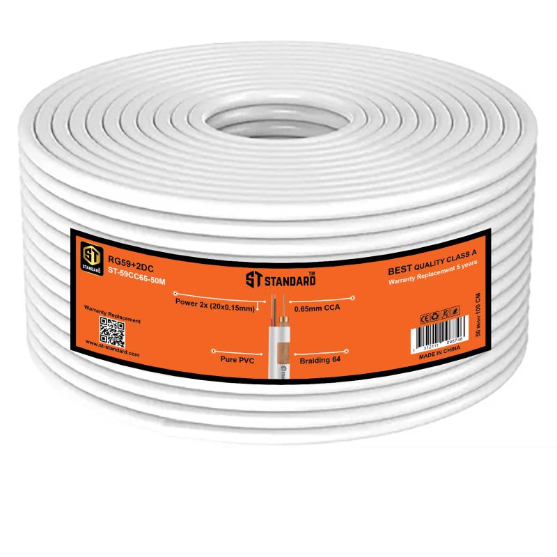 Cable Camera RG59 ST-59CC65 50M